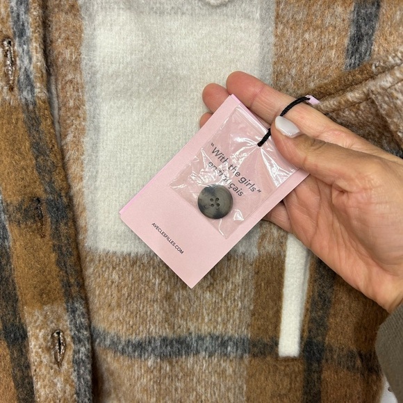 Avec Les Filles Plaid Flece - Picture 5 of 7